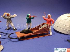 Солдатики 1/32 Timpo Эскимосы Десятый Оригинал 6
